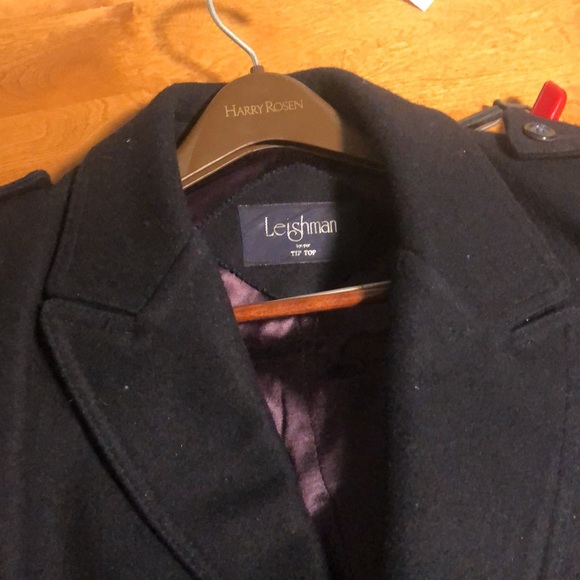 Leishman by Tip Top size 42 pea coat - Picture 3 of 3